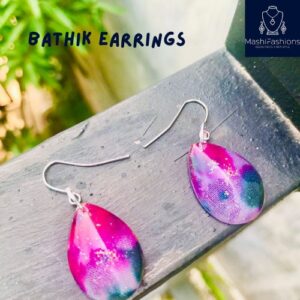 Batik Bloom Earrings B E 01